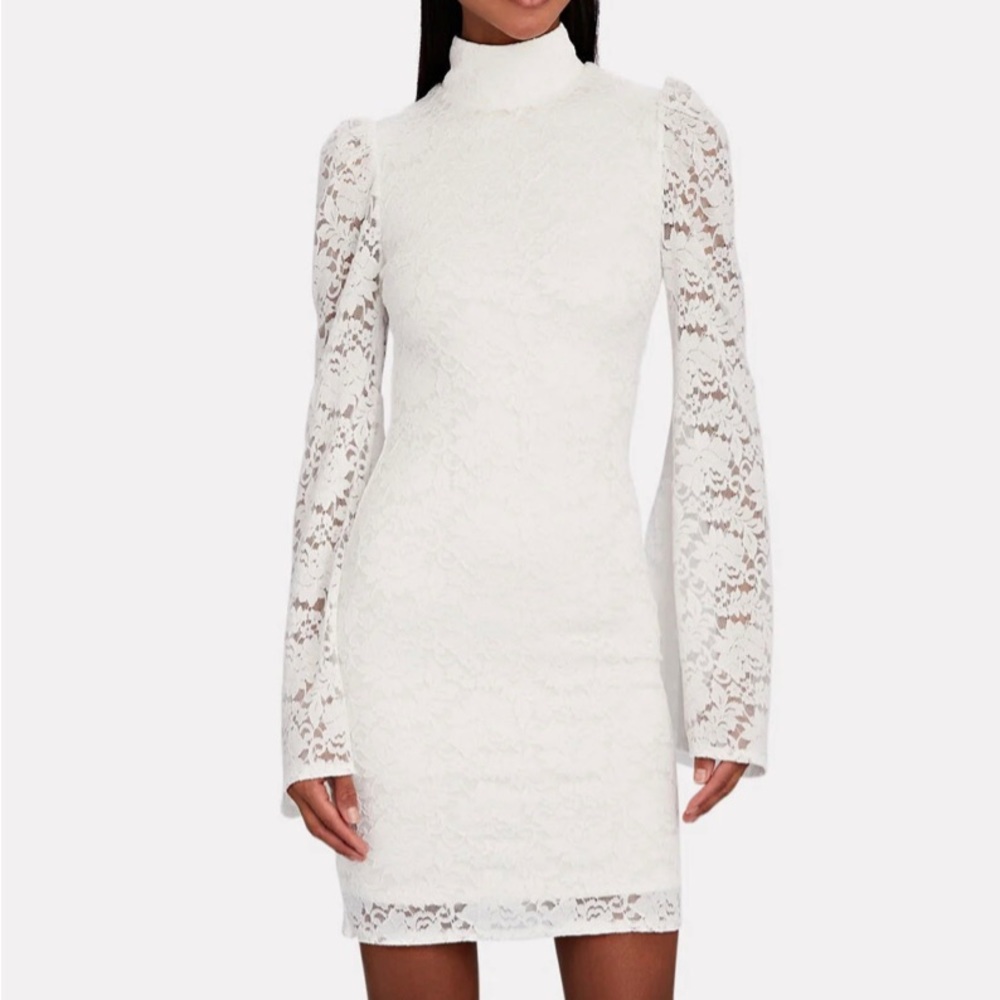 NWT: CAROLINE CONSTAS
Kennedy Corded Lace Mini Dress